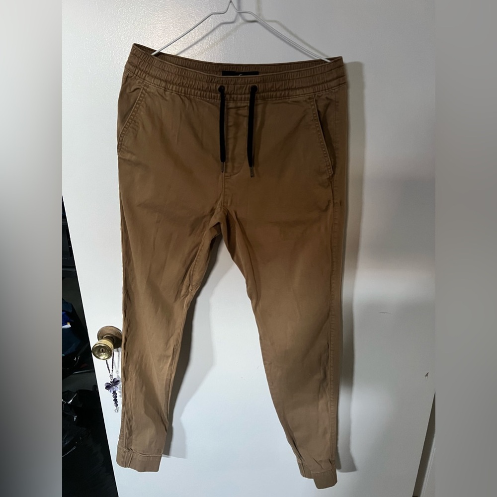 Hollister Khaki joggers